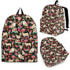 Pug Floral Print BackPack - Free Shipping