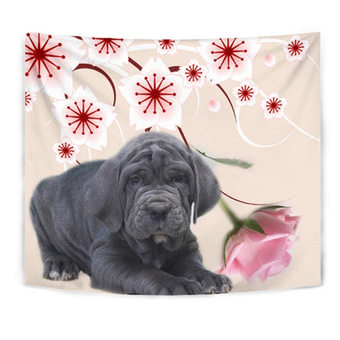 Neapolitan Mastiff Dog Print Tapestry-Free Shipping