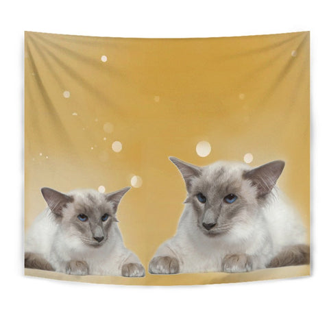 Balinese cat Print Tapestry-Free Shipping