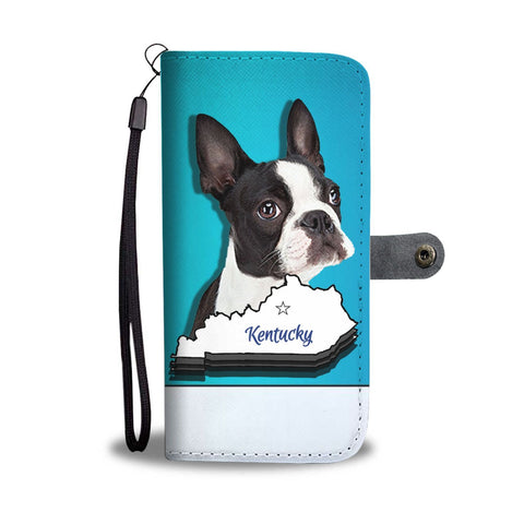 Amazing Boston Terrier 3D Print Wallet Case-Free Shipping-KY State