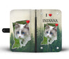 Ragdoll Cat Print Wallet Case-Free Shipping-IN State