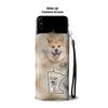 Akita Dog Print Wallet Case-Free Shipping-MN State