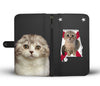 Scottish Fold Cat Print Wallet Case-Free Shipping-AL State
