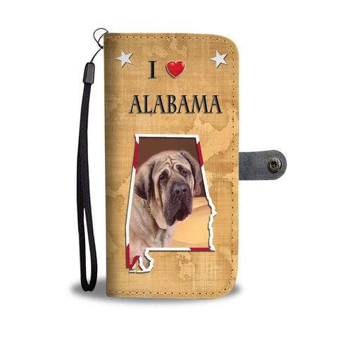 English Mastiff Dog Print Wallet Case-Free Shipping-AL Shipping