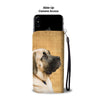 English Mastiff Dog Print Wallet Case-Free Shipping-AL Shipping
