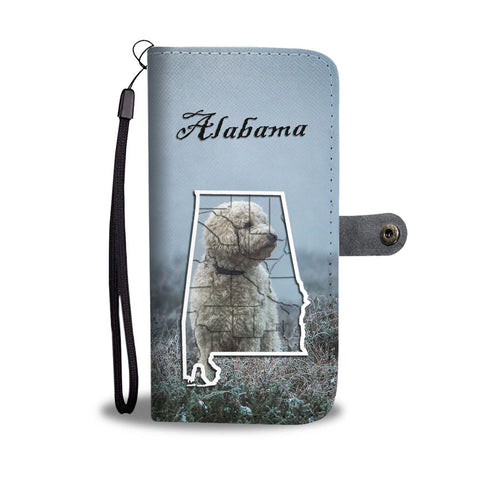 Goldendoodle Print Wallet Case-Free Shipping-AL State