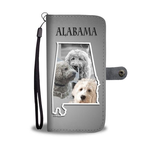 Cute Goldendoodle Print Wallet Case-Free Shipping-AL State