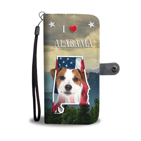 Jack Russell Terrier Print Wallet Case-Free Shipping-AL State