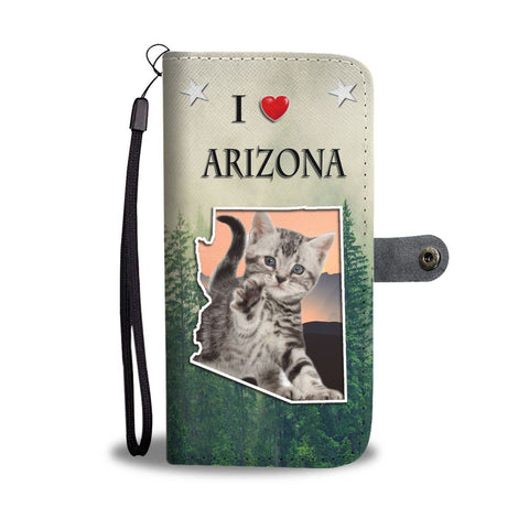 American Shorthair Cat Print Wallet Case-Free Shipping-AZ State