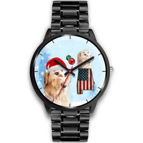 Golden Retriever Alabama Christmas Special Wrist Watch-Free Shipping
