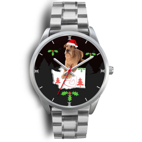 Irish Terrier Washington Christmas Special Wrist Watch-Free Shipping