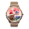 Redbone Coonhound Arizonza Christmas Special Wrist Watch-Free Shipping