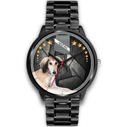 Saluki Dog Arizona Christmas Special Wrist Watch-Free Shipping