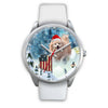 Pomeranian Dog Arizona Christmas Special Wrist Watch-Free Shipping