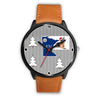 German Shepherd Dog Minnesota Christmas Special Wrist Watch-Free Shipping