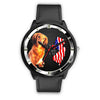 Cute Dachshund Dog New Jersey Christmas Special Wrist Watch-Free Shipping