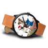 American Staffordshire Terrier Minnesota Christmas Special Wrist Watch-Free Shipping