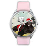 Newfoundland Dog Colorado Christmas Special Wrist Watch-Free Shipping
