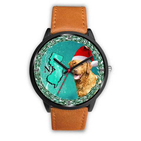 Chesapeake Bay Retriever Dog New Jersey Christmas Special Wrist Watch-Free Shipping
