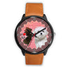 Cute Maltese Dog New Jersey Christmas Special Wrist Watch-Free Shipping