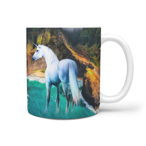 Unicorn Print 360 White Mug