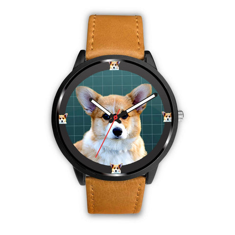 Pembroke Welsh Corgi Dog Print Wrist watch - Free Shipping