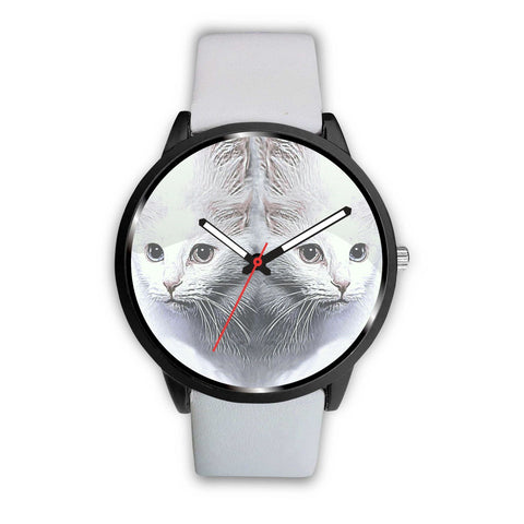 Turkish Angora Cat Print Wrist Watch-Free Shipping