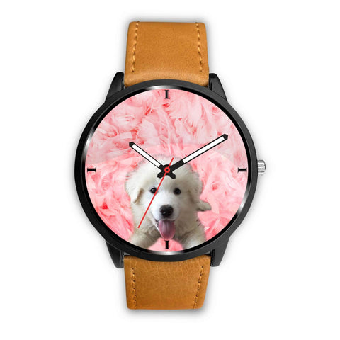 Labradoodle On Pink Print Wrist Watch - Free Shipping