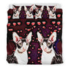 Cornish Rex Cat Love Print Bedding Set-Free Shipping