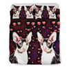 Cornish Rex Cat Love Print Bedding Set-Free Shipping