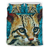Lovely Cheetoh Cat Print Bedding Set-Free Shipping