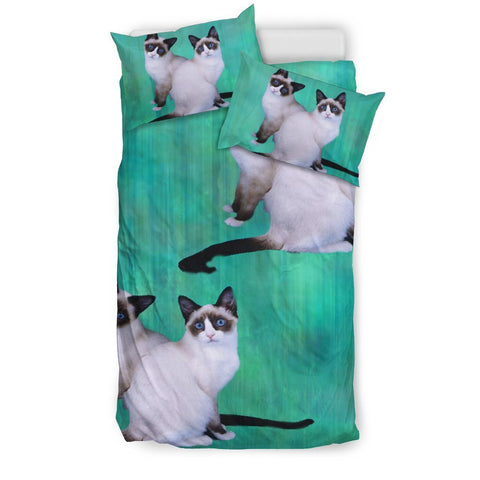Lovely Snowshoe Cat Print Bedding Set-Free Shipping