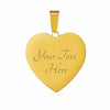 Golden Hamster Art Print Heart Pendant Bangle-Free Shipping