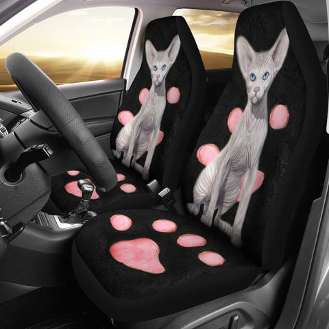 Sphynx Cat Print Car Seat Covers-Free Shipping