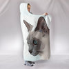 Amazing Tonkinese cat Print Hooded Blanket-Free Shipping