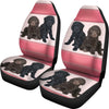 Cute Barbet Dog Print Car Seat Covers-Free Shipping