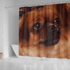 Tibetan Spaniel Dog Print Shower Curtain-Free Shipping