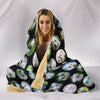 West Highland White Terrier Dog Pattern Print Hooded Blanket-Free Shipping