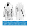 Lovely Boxer Print Women's Bath Robe-Free Shipping