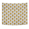 Shiba Inu Dog Pattern Print Tapestry-Free Shipping