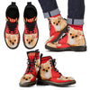 Chihuahua Print Boots For Men-Express Shipping