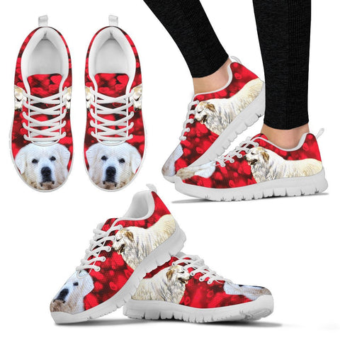 Valentine's Day Special-Great Pyrenees Dog Print Running Shoes For Women- Free Shipping