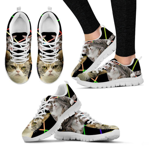 American Wirehair Cat Running Shoes For Women-Free Shipping