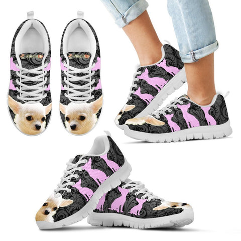 Cute Chihuahua Print-Kid's Running Shoes-Free Shipping