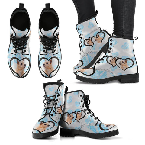 Valentine's Day Special-Norwich Terrier Print Boots For Women-Free Shipping