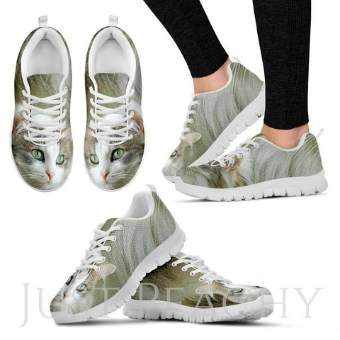 Ragamuffin Cat Print Running Shoes For Women-Free Shipping