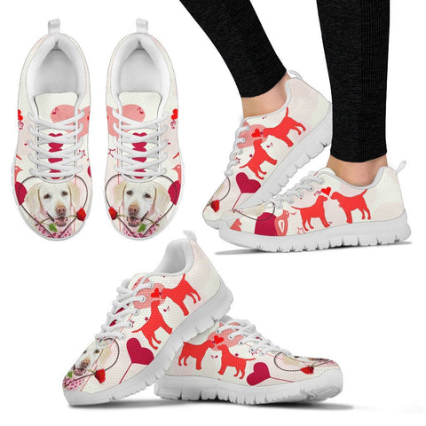 Valentine's Day Special Labrador Retriever Print Running Shoes For Women- Free Shipping