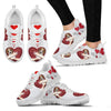 Valentine's Day Special-Beagle in heart Print Running Shoes For Women-Free Shipping
