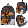 German Shepherd Dog Print Backpack-Express Shipping