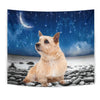 Norwich Terrier Dog Print Tapestry-Free Shipping